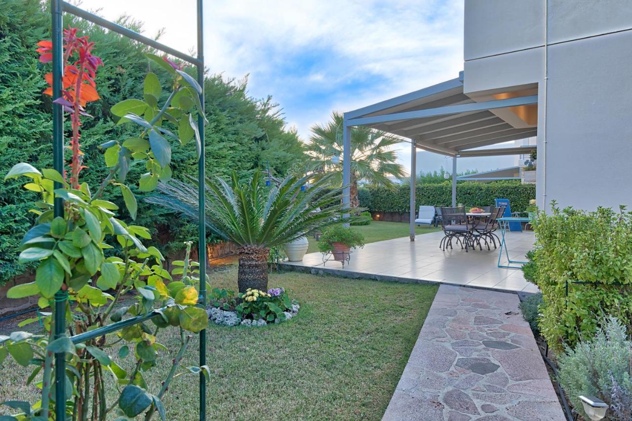 Elegant New Maisonette Near The Sea Aegina Экстерьер фото