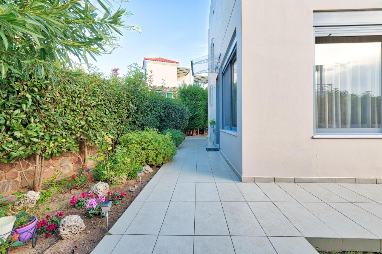 Elegant New Maisonette Near The Sea Aegina Экстерьер фото